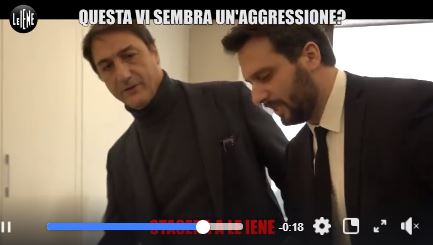 STASERA A LE IENE – “Lo scontro” con Fava