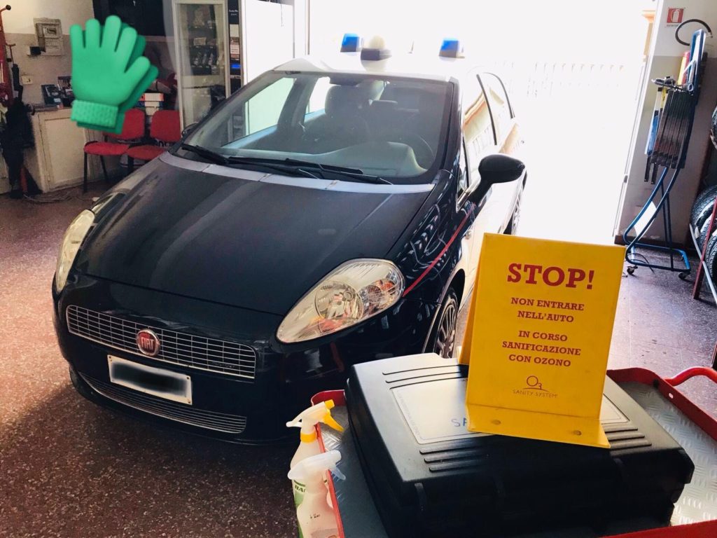 CORONAVIRUS – Tre aziende, di Brolo, Gliaca e Torrenova, sanificano gratuitamente le auto di Polizia, Carabinieri ed altre Forze dell’Ordine