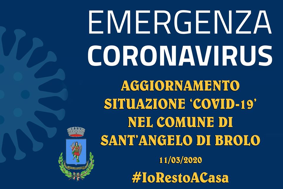 SANT’ANGELO DI BROLO – Aggiornamento coronavirus: 35 rientri. Nessun contagio