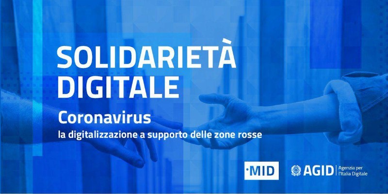 CORONAVIRUS – Servizi gratuiti per i cittadini: è la solidarietà digitale