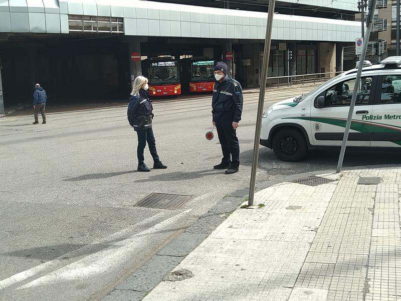 POLIZIA METROPOLITANA – Controllo del territorio per il contenimento del contagio da COVID-19