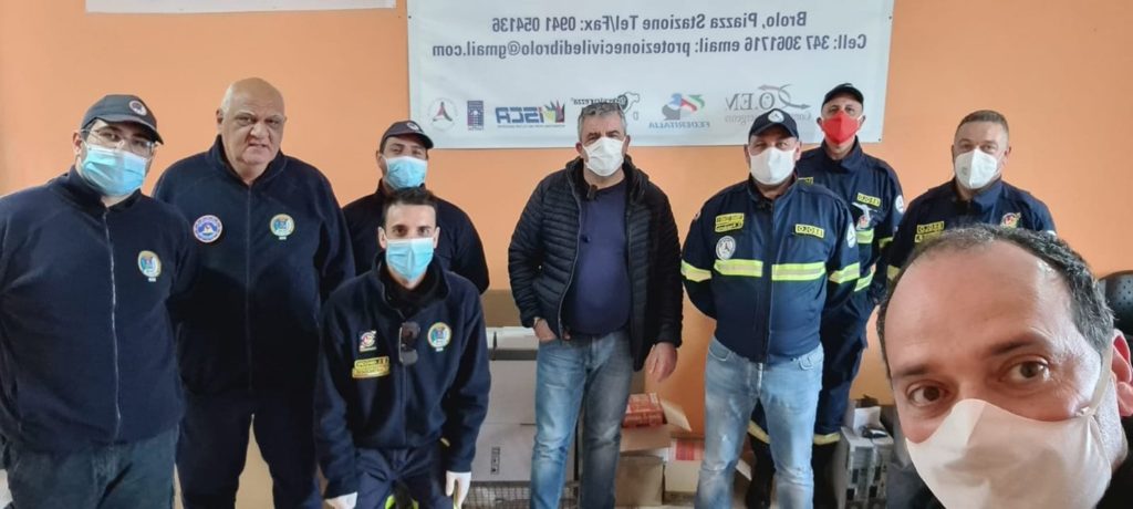 SCAMBI D’AUGURI – L’incontro tra la Protezione Civile di Brolo con quella di Capo d’Orlando