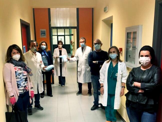SOROPTIMIST CLUB NEBRODI – A Sant’Agata Milititello, donate le mascherine FFP2 all’ospedale