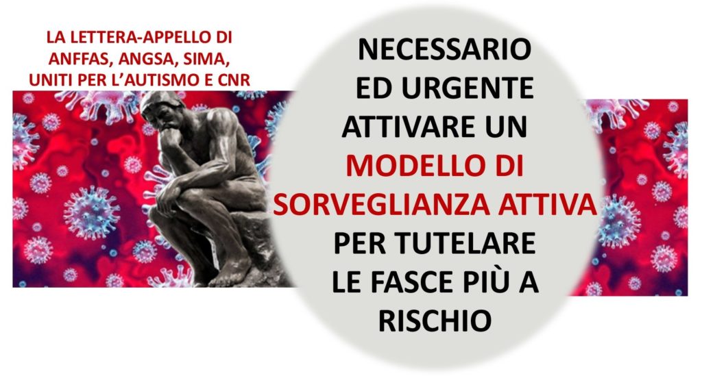 COVID-19 E RSD – L’appello dell’Anffas e delle altre associazioni evidenzia criticità e chiede interventi urgenti