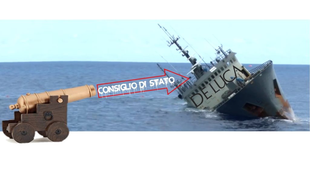 DE LUCA – Il Consiglio di Stato “affonda” l’ordinanza  sugli sbarchi
