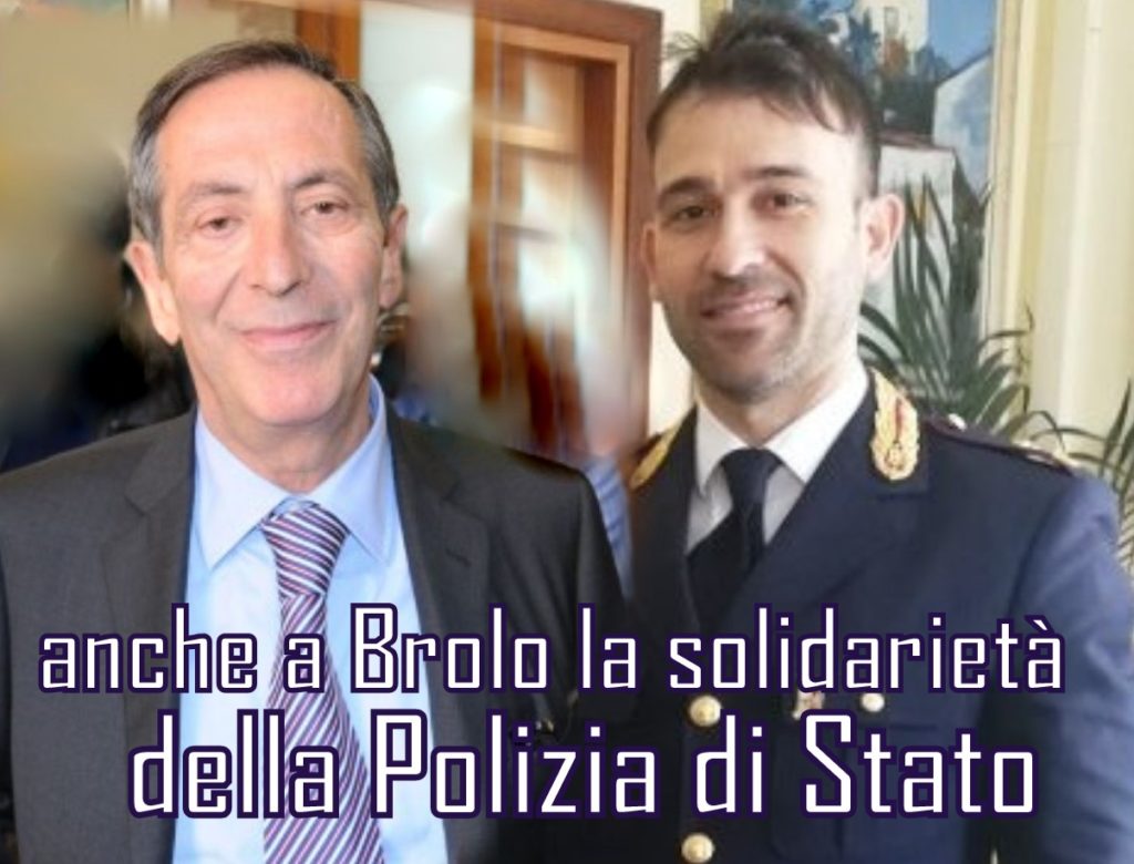 BROLO – Gli Agenti del Commissariato consegnano colombe e uova di Pasqua ai più bisognosi