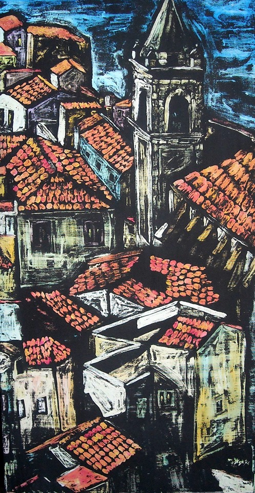 SEGNI GRAFICI – San Marco e Castelmola visti da Vittorio Ballato
