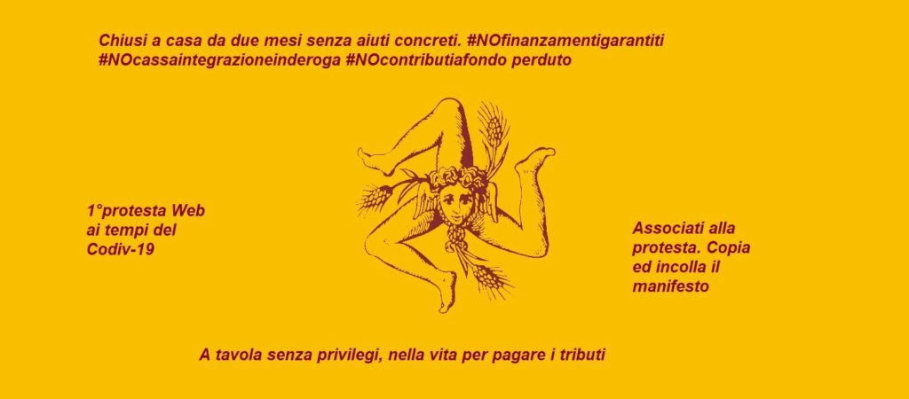 LA PIAZZA DEL WEB – La protesta di Sicilia Autonoma