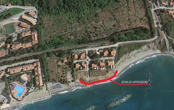 EROSIONE COSTIERA – Piraino, nuovo intervento a difesa di Calanovella
