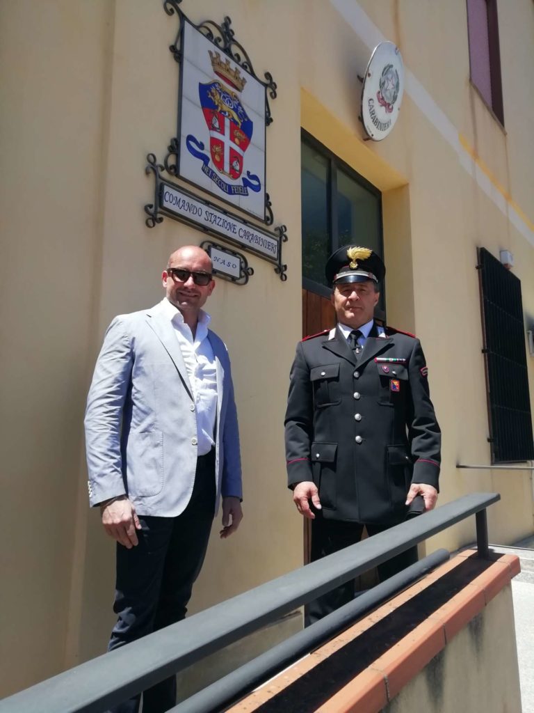 NASO – Va in pensione il maresciallo Salvatore Zingales. Il saluto del sindaco Daniele Letizia