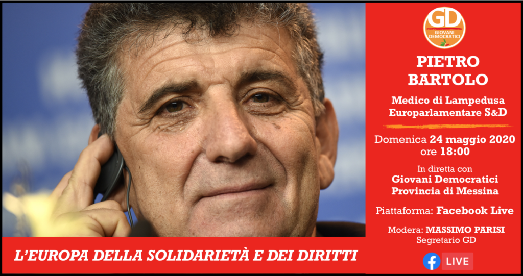 GD MESSINA & PIETRO BARTOLO – “L’Europa della solidarietà e dei diritti”