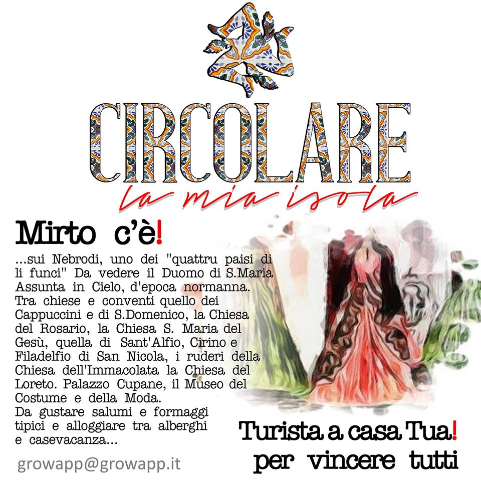 “CIRCOLARE” – Il comune di Mirto c’è