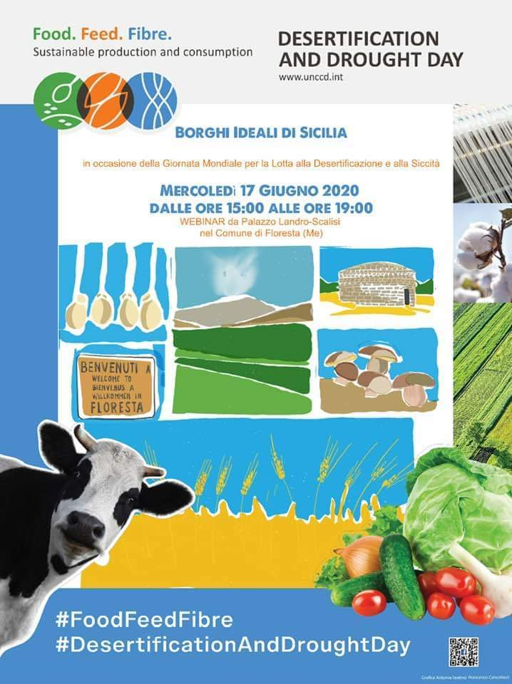 FLORESTA – Un convegno in occasione della Giornata Mondiale per la Lotta alla Desertificazione e alla Siccità
