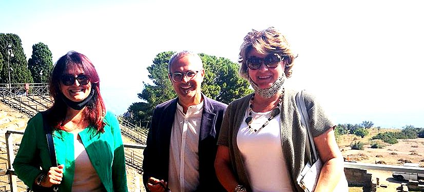 INCONTRI – A Tindari l’assessore Cipriano incontra Samonà. Ci sarà futuro per il centro storico brolese!