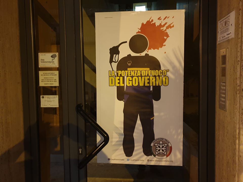 BENZINAI ALLO STREMO – Biltz di CasaPound