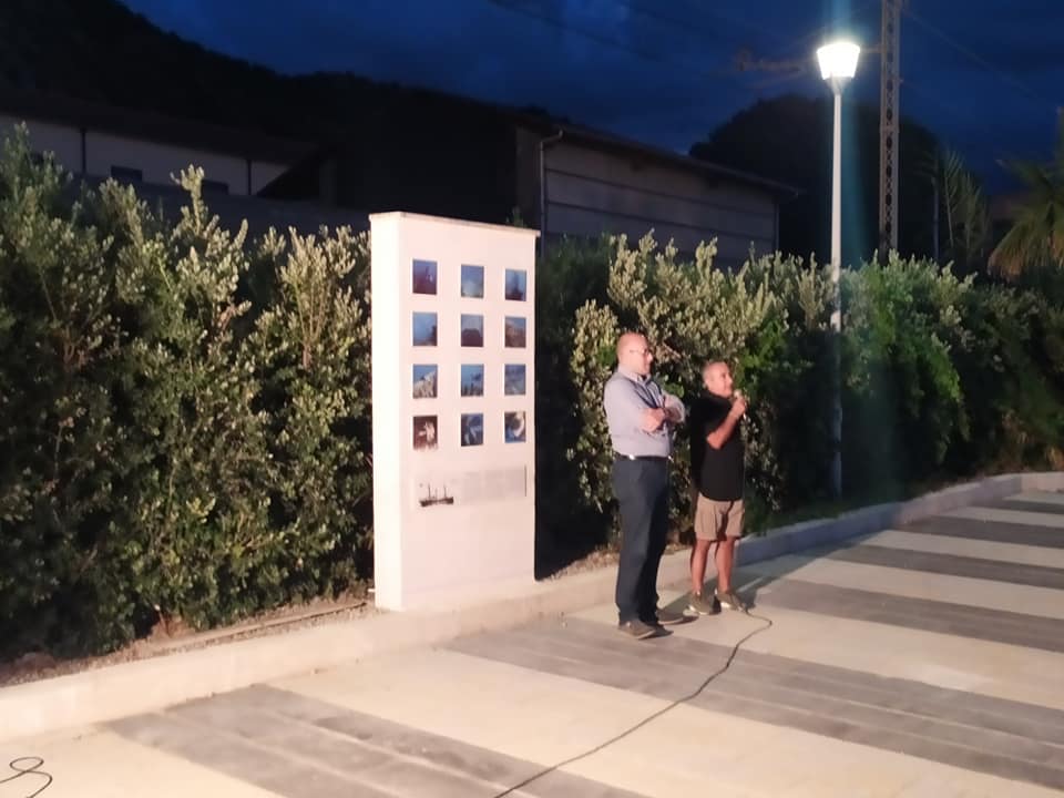 GRAZIE TONY – Una stele per il Vaporetto a Gliaca che diventa segno del suo impegno e la dedizione per la tutela del territorio
