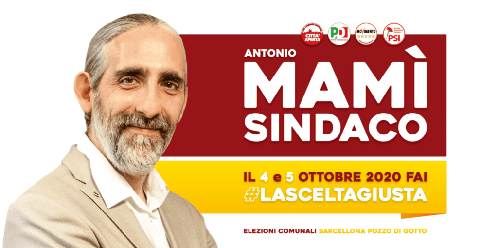 BARCELLONA P.G. – Amministrative 2020, presentata la candidatura di Antonio Mamì