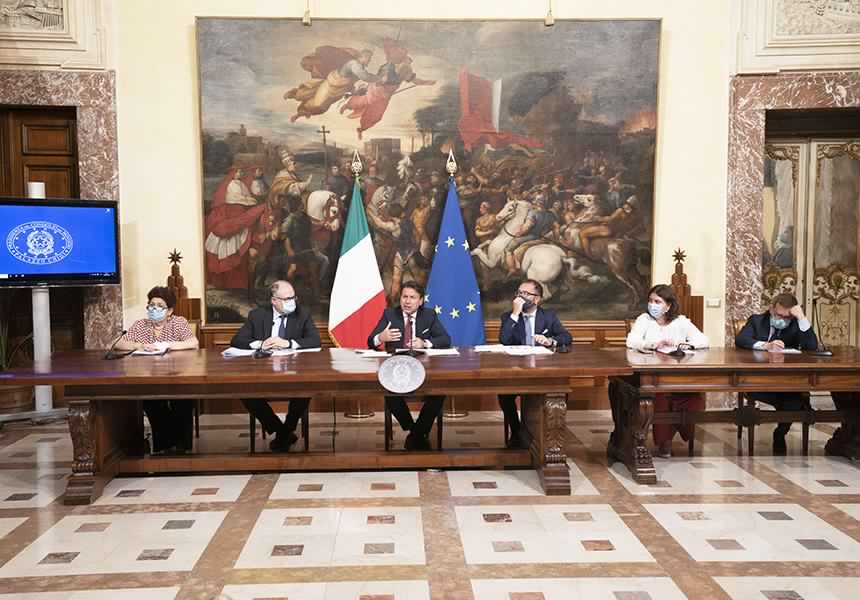 CONSIGLIO DEI MINISTRI – Approvato il DL Agosto. Il via libera ‘salvo intese tecniche’