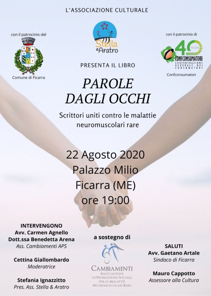 FICARRA – Presentazione del libro “Parole dagli occhi”