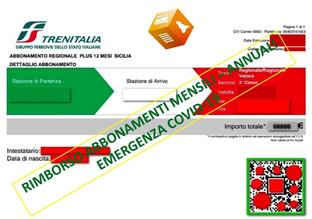PENDOLARI – A quando i rimborsi per il mancato utilizzo degli abbonamenti ferroviari nel periodo di emergenza Covid-19?