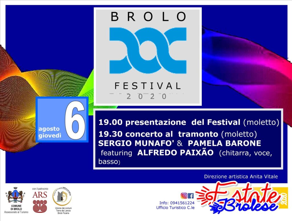 BROLO DOC FESTIVAL – Questa sera il concerto d’apertura
