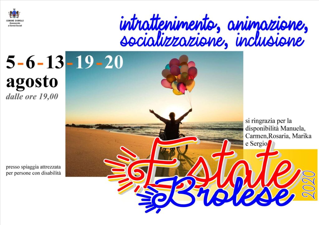 BROLO – L’intrattenimento in spiaggia tra “Intrattenimento, animazione, socializzazione, inclusione”