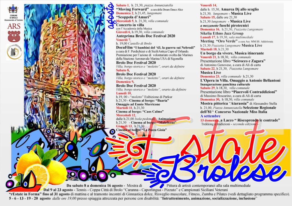 ESTATE BROLESE 2020 – Ecco il programma