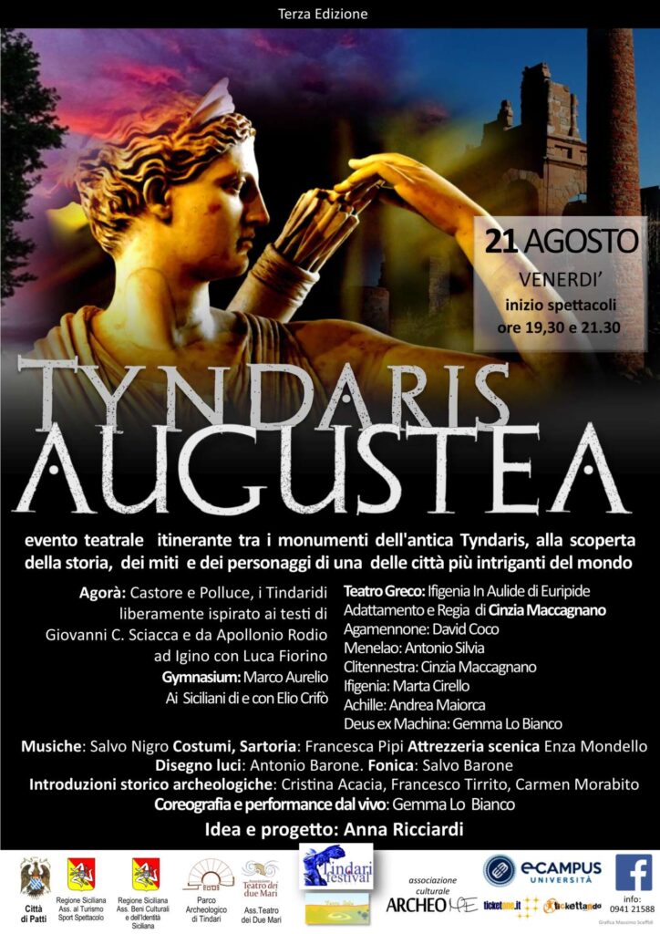 TYNDARI AUGUSTEA –  E’ iniziata prevendita. Questa sera a Tindari “la figlia di Iorio”