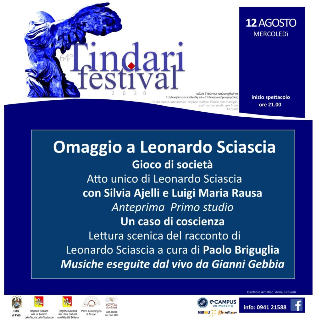 TINDARI FESTIVAL – “OMAGGIO A SCIASCIA”