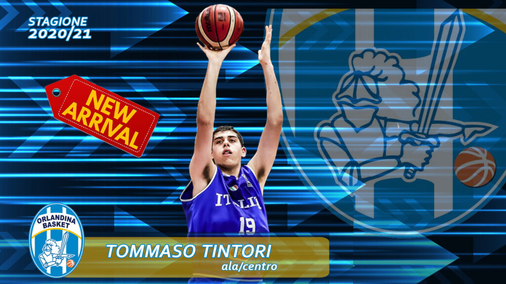 BASKET – L’Orlandina da il benvenuto al giovane Tommaso Tintori