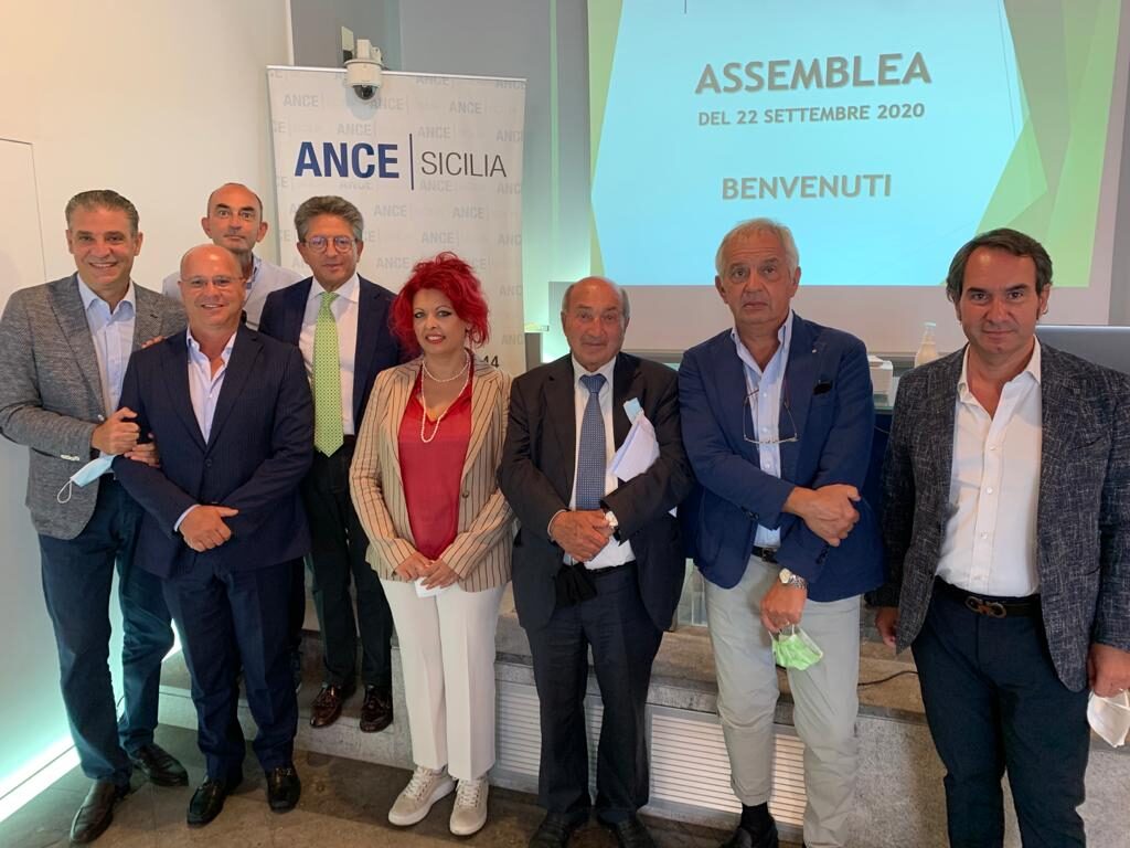 ANCE SICILIA – Santo Cutrone confermato Presidente regionale. Una donna nella sua squadra