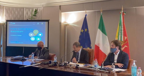 PIANO COVID – Governo Musumeci vara primi interventi per 278 mln