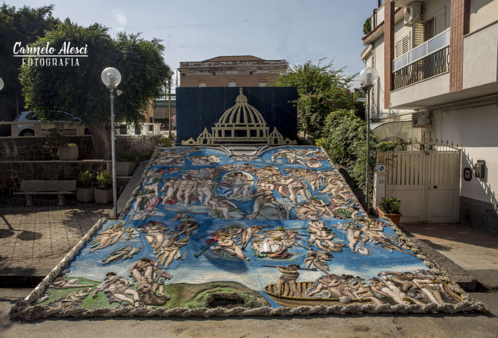 TERME VIGLIATORE – Infiorata artistica dedicata a Maria Santissima delle Grazie