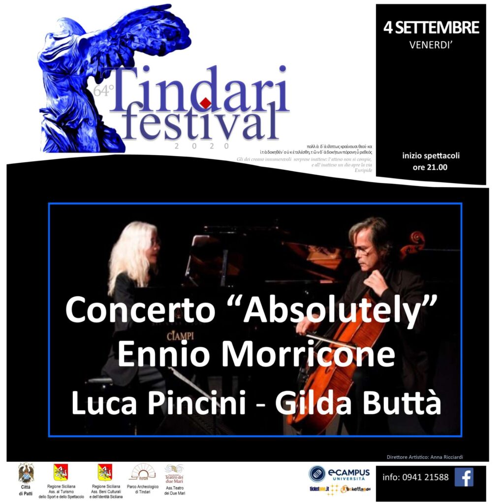 EVENTI AL TINDARI FESTIVAL – “Absolutely Ennio Morricone”
