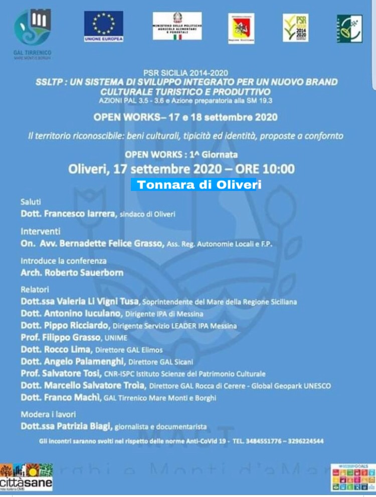 OLIVERI – Riqualificazione territorio, se ne parlerà giovedi 17 settembre