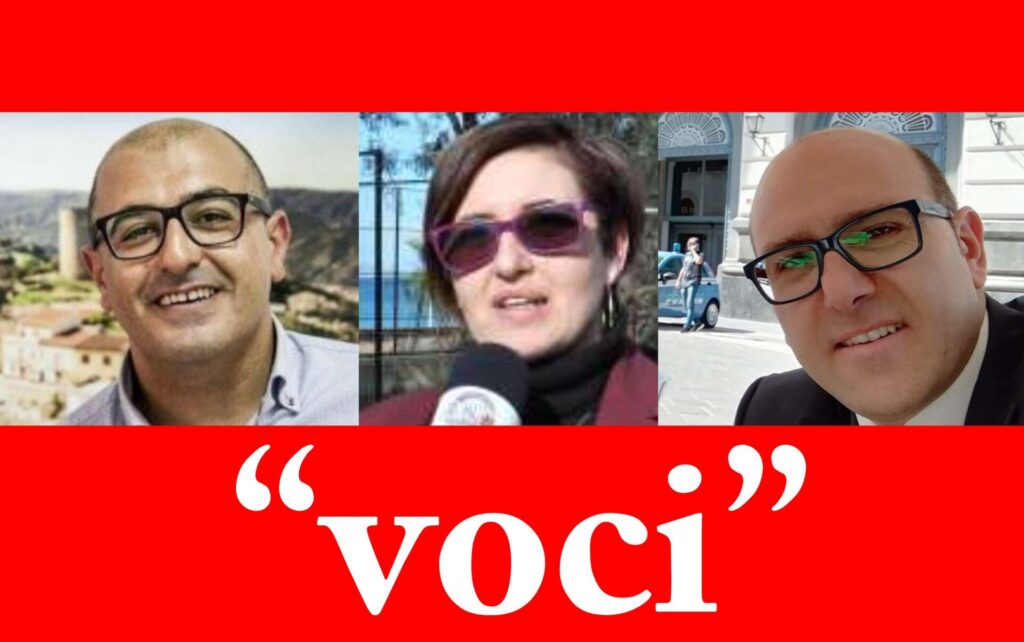 VOCI – Lara, Salvatore e Maurizio, a Piraino raccontano, analizzano, accusano, precisano e puntualizzano