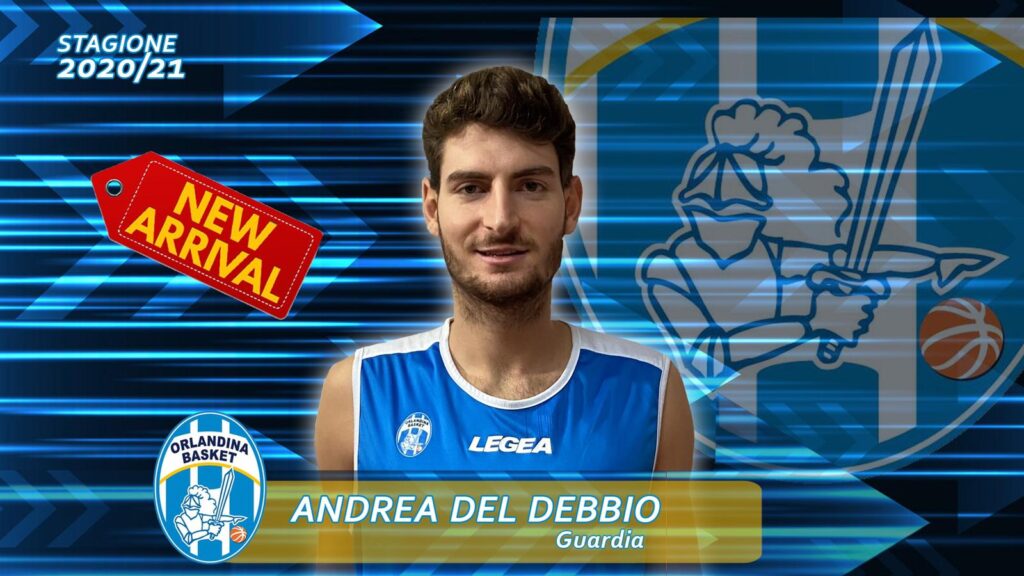 BASKET – Nuovo rinforzo per coach Marco Sodini, arriva Andrea Del Debbio