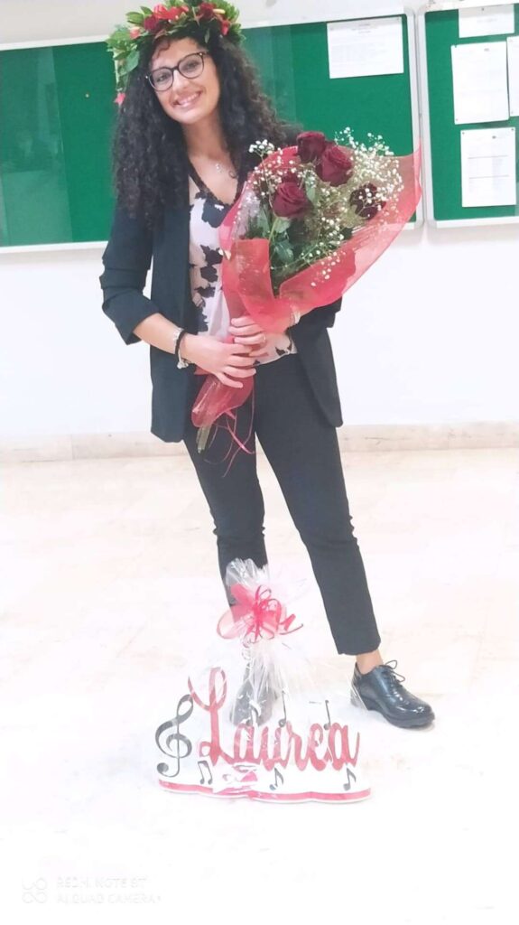 DEBORA PALMERI – La laurea al Conservatorio premia impegno e talento