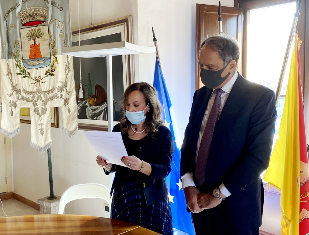 SANT’AGATA MILITELLO – Insediata ufficialmente in giunta il neo assessore Valeria Fazio