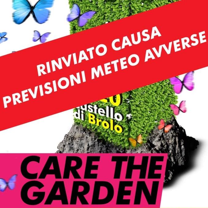 CARE THE GARDEN – A Brolo, a causa del previsto maltempo, rinviata l’iniziativa artistica della White Land