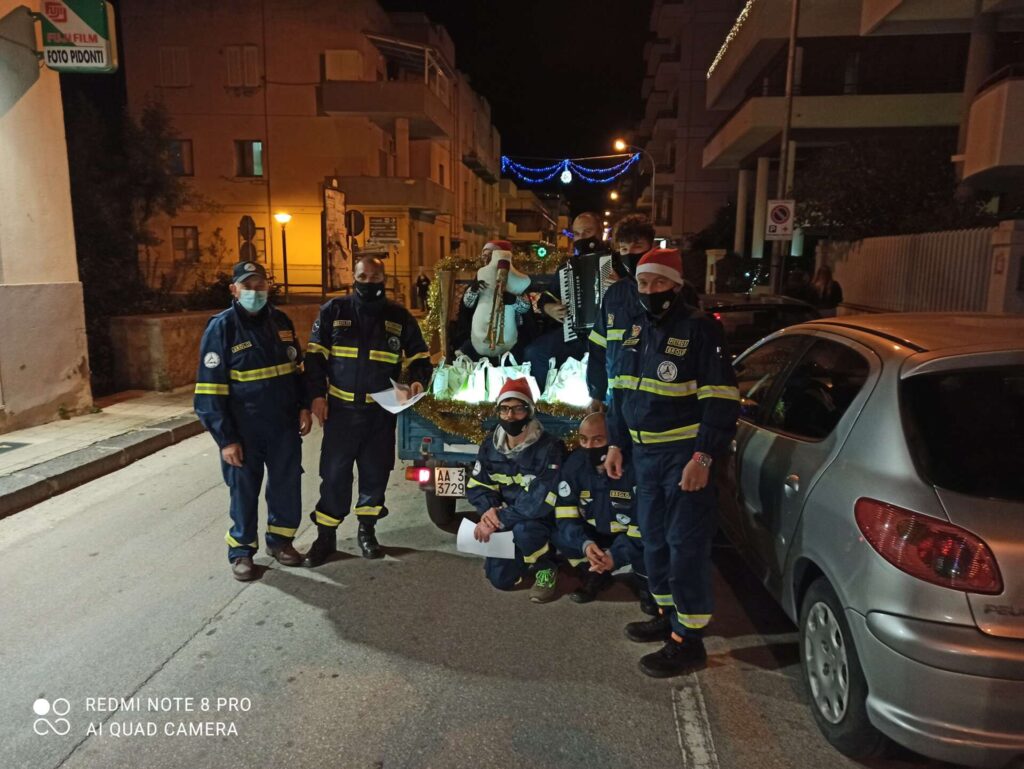 BROLO – Gli auguri della Protezione Civile