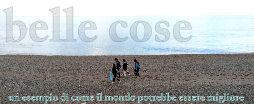 BELLE COSE – Sul “sentiero” degli scout. Stamani a lavoro sull’arenile orlandino