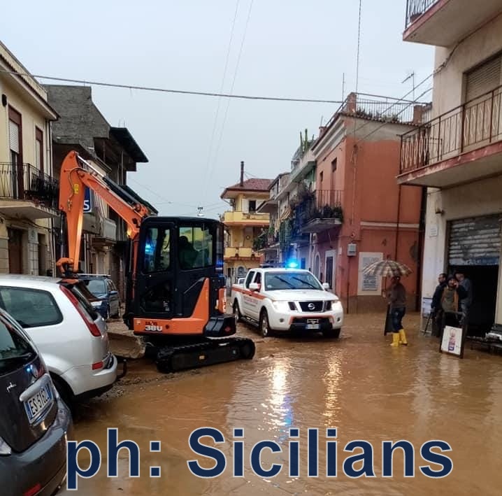 EMERGENZA PIOGGIA – Situazione critica nel barcellonese