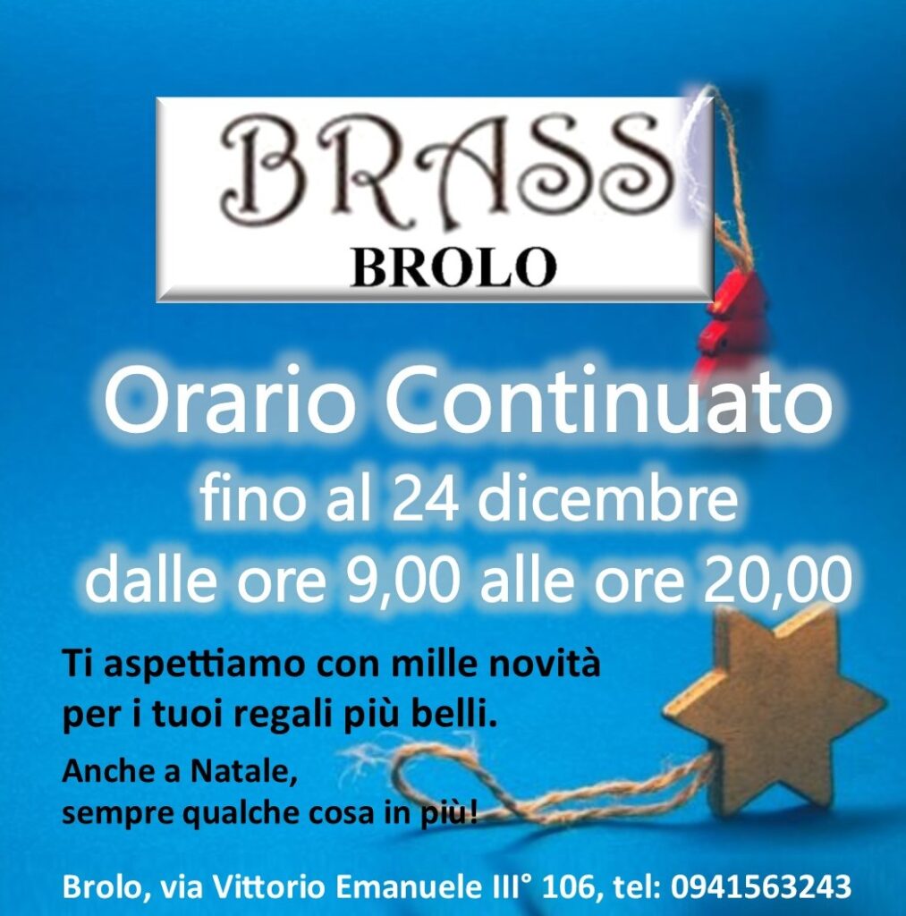 BRASS BROLO – 1000 idee per i regali di Natale… preziosi, belli e esclusivi