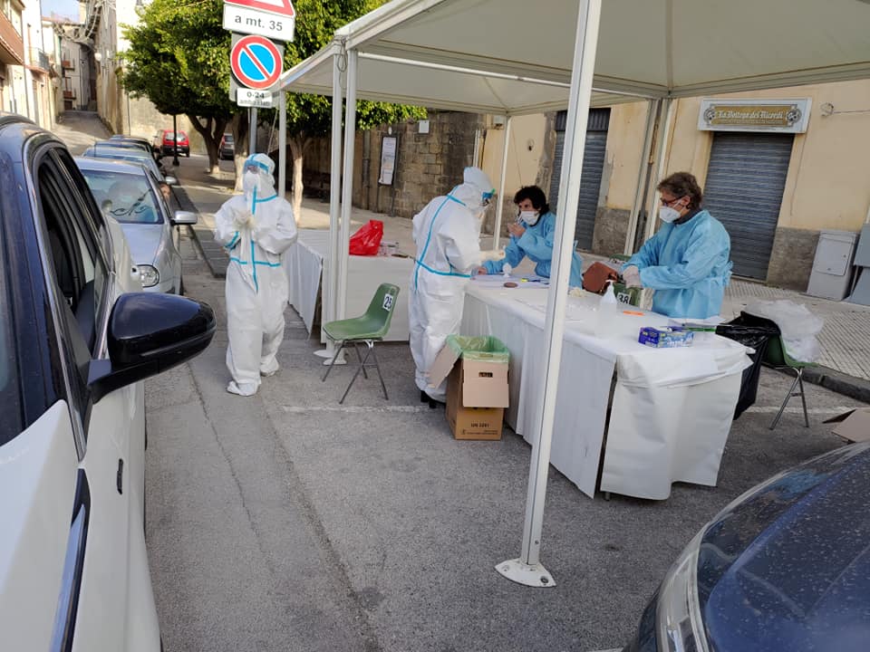 COVID-19 – Sono tutti negativi i tamponi eseguiti oggi a Sant’Angelo di Brolo