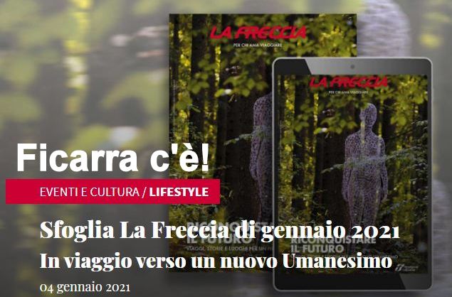 ATTENZIONI – Ficarra e la sua ospitalità diffusa, tra arte e recuperi architettonici, sul magazine “la Freccia” quello delle FS