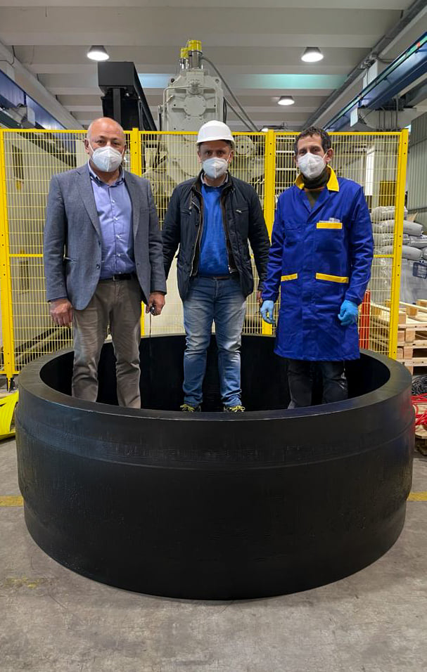 TECNOLOGIE – E’ tutto brolese il raccordo da record “stampato” dalla Plastitalia