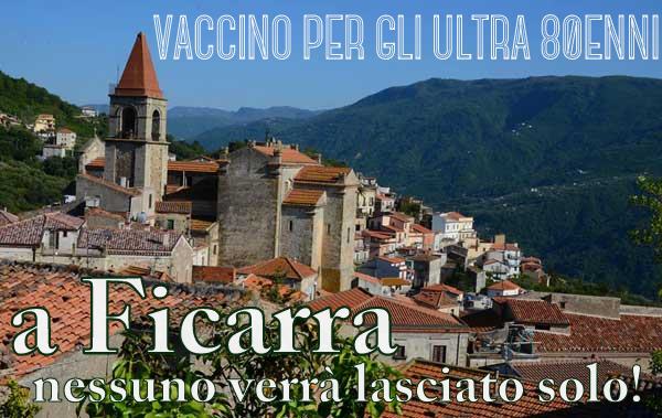VACCINO PER GLI ULTRA 80ENNI – A Ficarra nessuno sarà lasciato solo