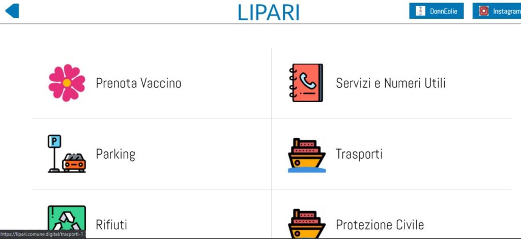 LIPARI – Il vaccino si può prenotare anche tramite l’app del comune