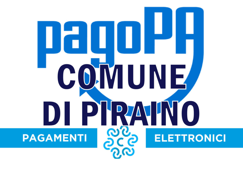 PAGOPA – Il comune di Piraino aderisce al sistema nazionale di pagamento